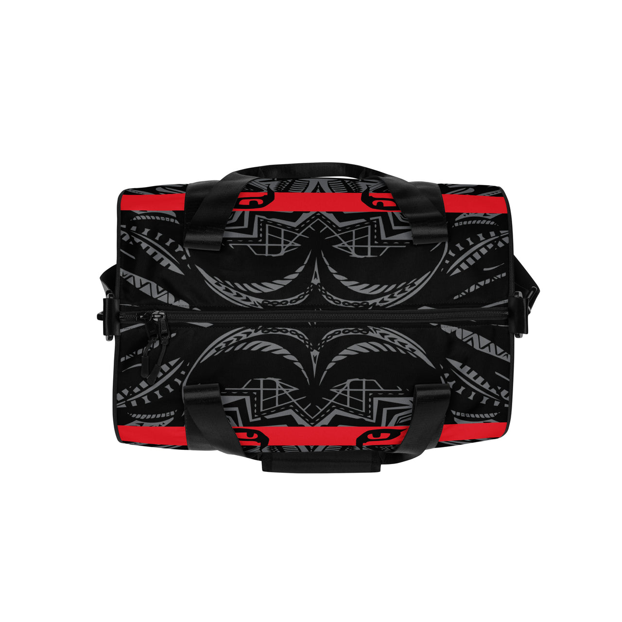 NXXT Red Eye Lion All-over print gym bag - Shady Lion Coffee Co.