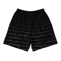Thumbnail for NXXT Athletics Men's Recycled Athletic Shorts - Black/White - Shady Lion Coffee Co.
