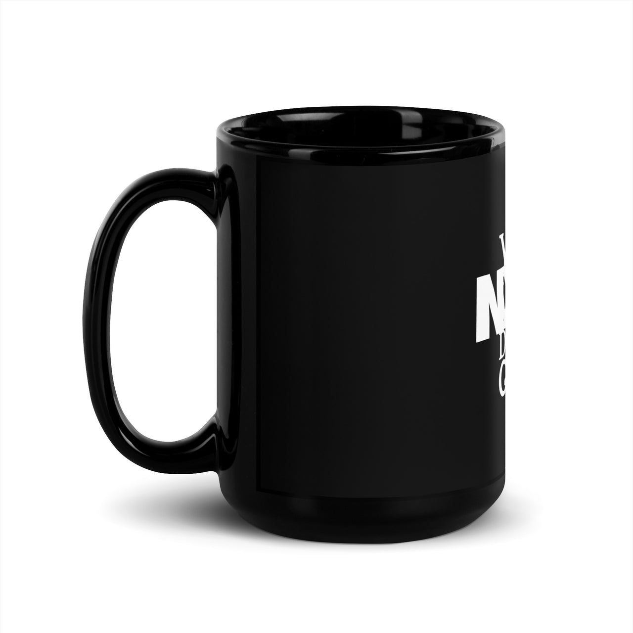 YOUR VOTE Black Glossy Mug - Shady Lion Coffee Co.