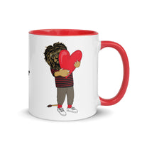 Thumbnail for Shady Lion I Heart You Two-Tone Coffee Mugs, 11oz - Shady Lion Coffee Co.