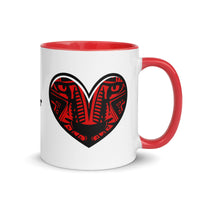 Thumbnail for Shady Lion Love to Love ya Two-Tone Coffee Mugs, 11oz - Shady Lion Coffee Co.