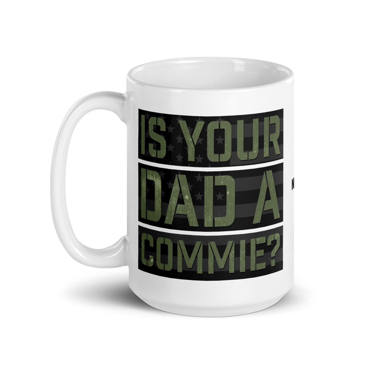 YOUR DAD White glossy mug - Shady Lion Coffee Co.