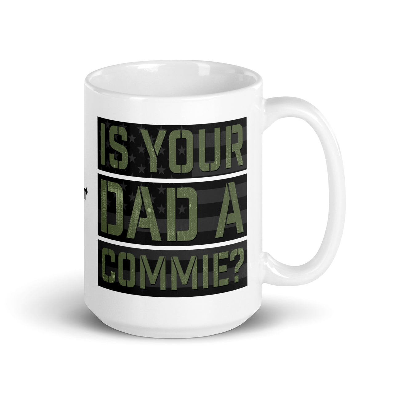 YOUR DAD White glossy mug - Shady Lion Coffee Co.