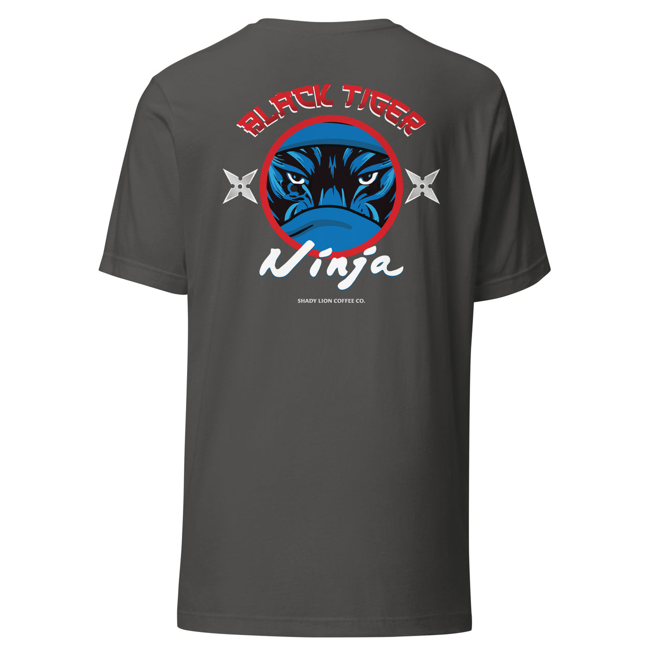 Black Tiger Ninja Unisex t-shirt - Shady Lion Coffee Co.